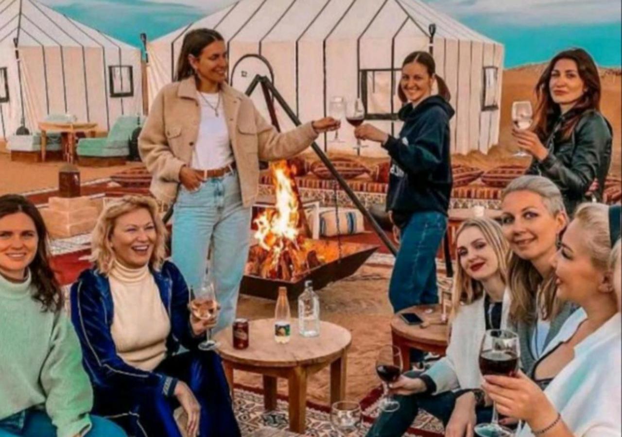 Sahara Luxury Desert Camp Мерцуга Екстериор снимка